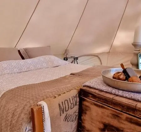 Luxe Tent Met Goed Bed, Prive Sanitair En Laadpaal * Saint-Sulpice-d'Excideuil